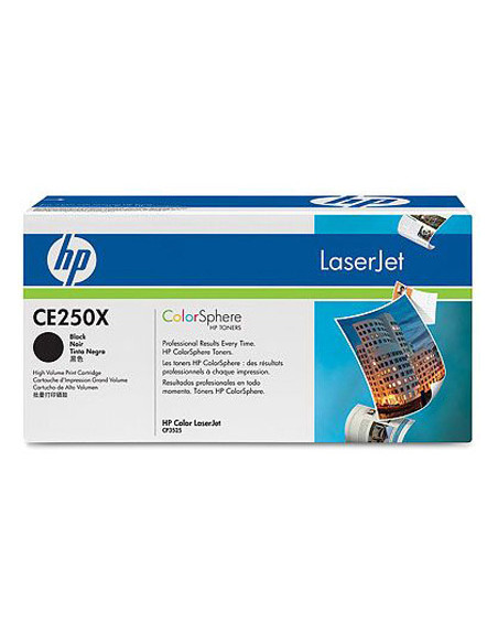 HP LASERJET CP3525 TONER NEGRO (10.500 PÁGINAS) - 504 X