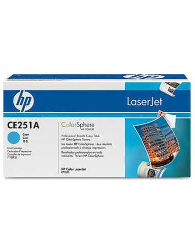 HP LASERJET TONER CIAN  CP 3525 - 504 A