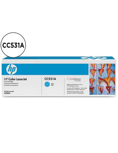 HP LASERJET COLOR CP2025,CM2320 TONER CIAN 2.800 PÁG. 304A