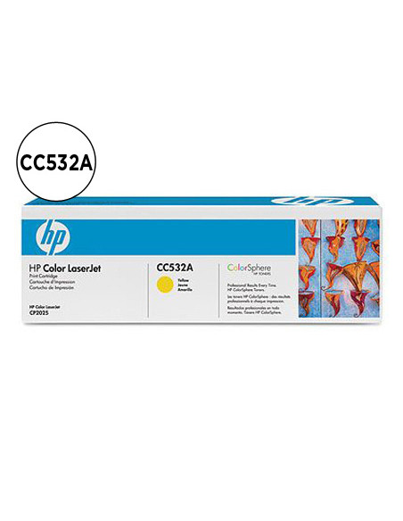 HP LASERJET COLOR CP2025,CM2320 TONER AMARILLO 2.800 PÁG. 304A