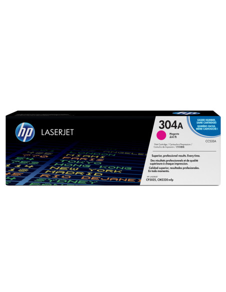 HP LASERJET COLOR CP2025,CM2320 TONER MAGENTA 2.800 PÁG. 304A