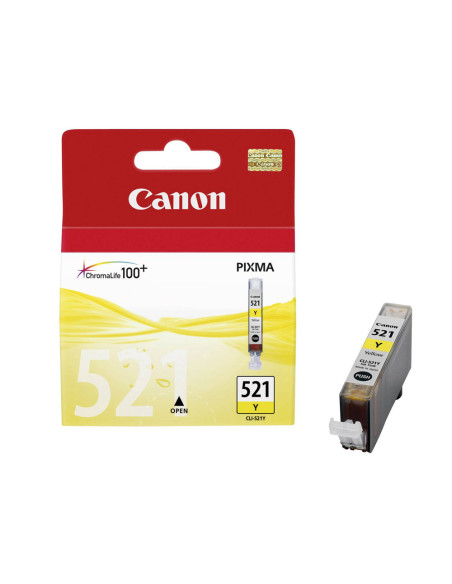 CANON TINTA AMARILLO PIXMA MP620/630/980 CLI 521 Y