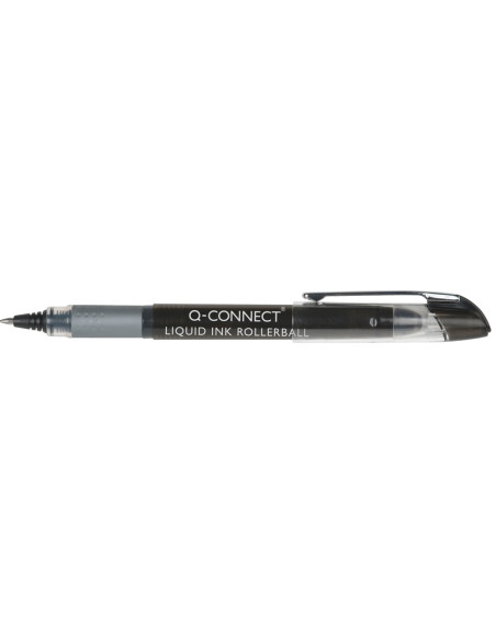 Rotulador q-connect roller ball negro 0,5 mm