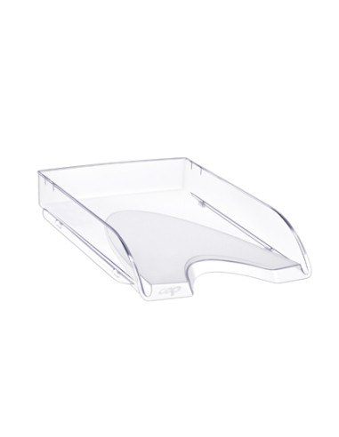 Bandeja sobremesa cep plastico transparente 348x257x66 mm