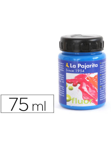 Pintura acrilica la pajarita f-05 azul luminoso 75ml