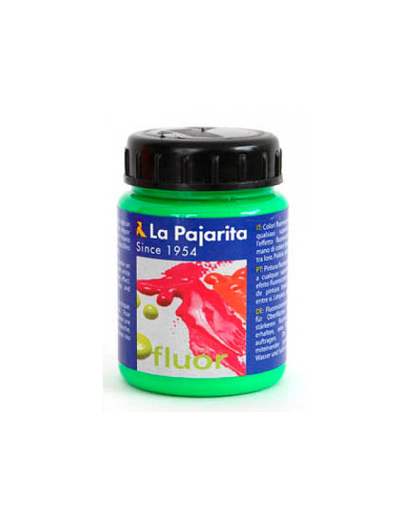 Pintura acrilica la pajarita f-06 verde cesped 75ml