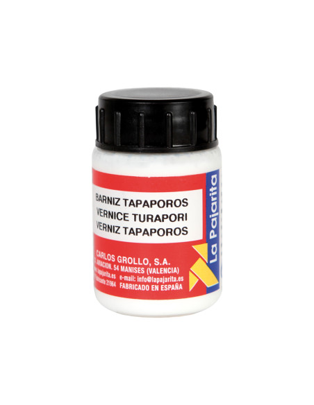 Barniz la pajarita tapaporos bote 35 ml