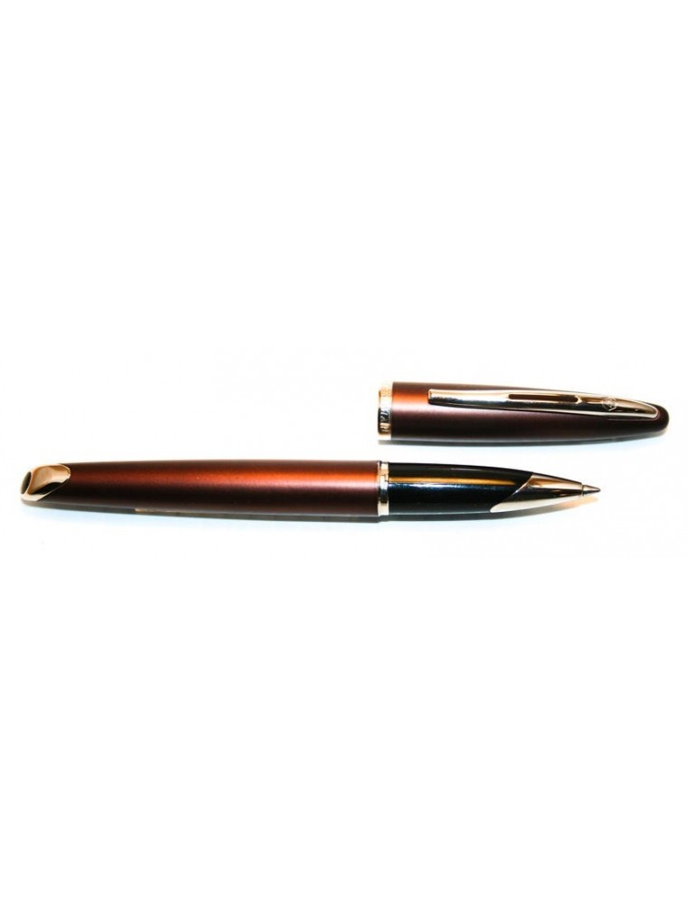 Bolígrafo roller Waterman Carène marron abano