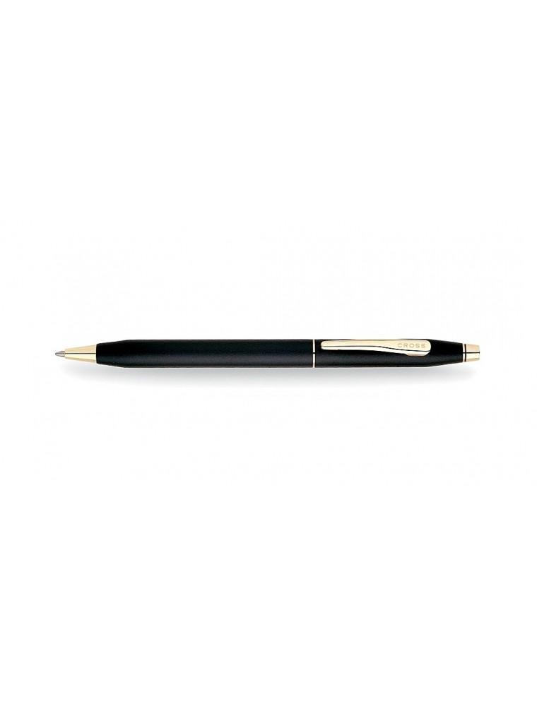 BOLIGRAFO GROSS COLECCION CLASSIC CENTURY BLACK CON DETALLES EN ORO 23 Kts.