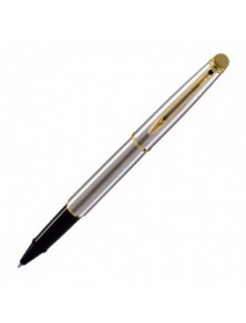 Boligrafo Roller Waterman Hemisphere GT GB color burdeos con remates de oro.