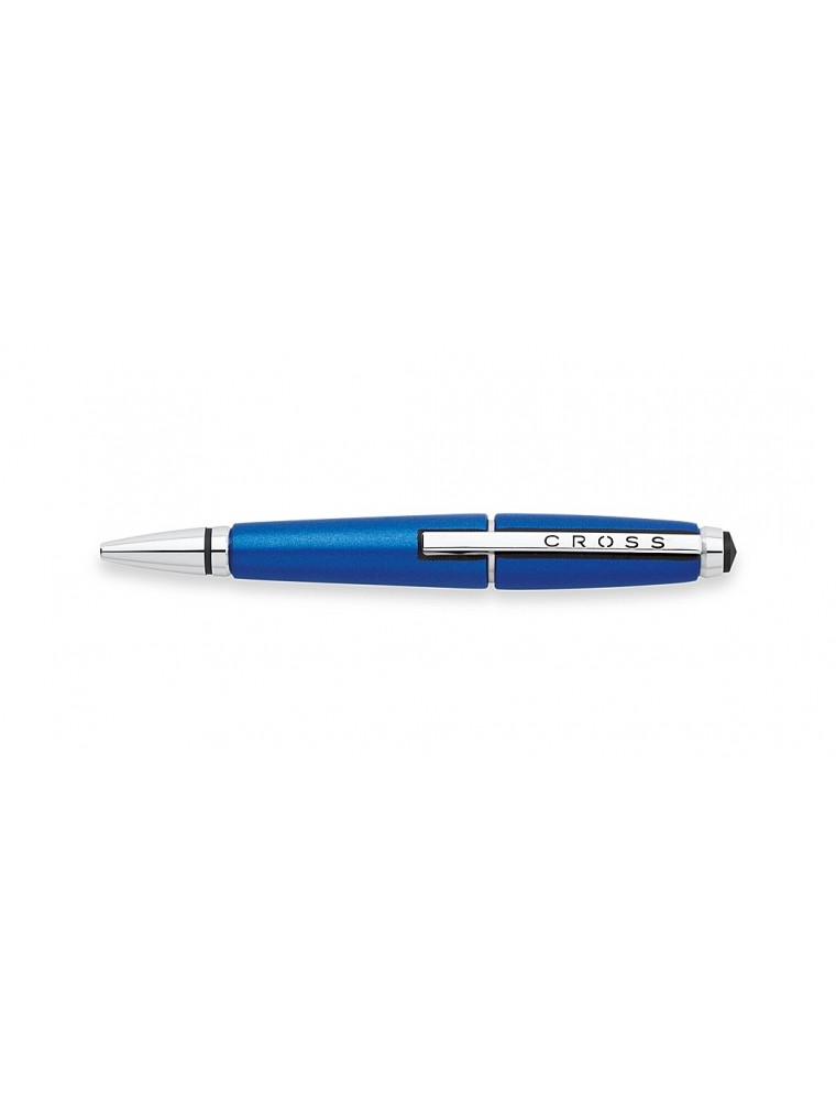 BOLIGRAFO CROSS EDGE AZUL nitro CON DETALLES CROMADOS