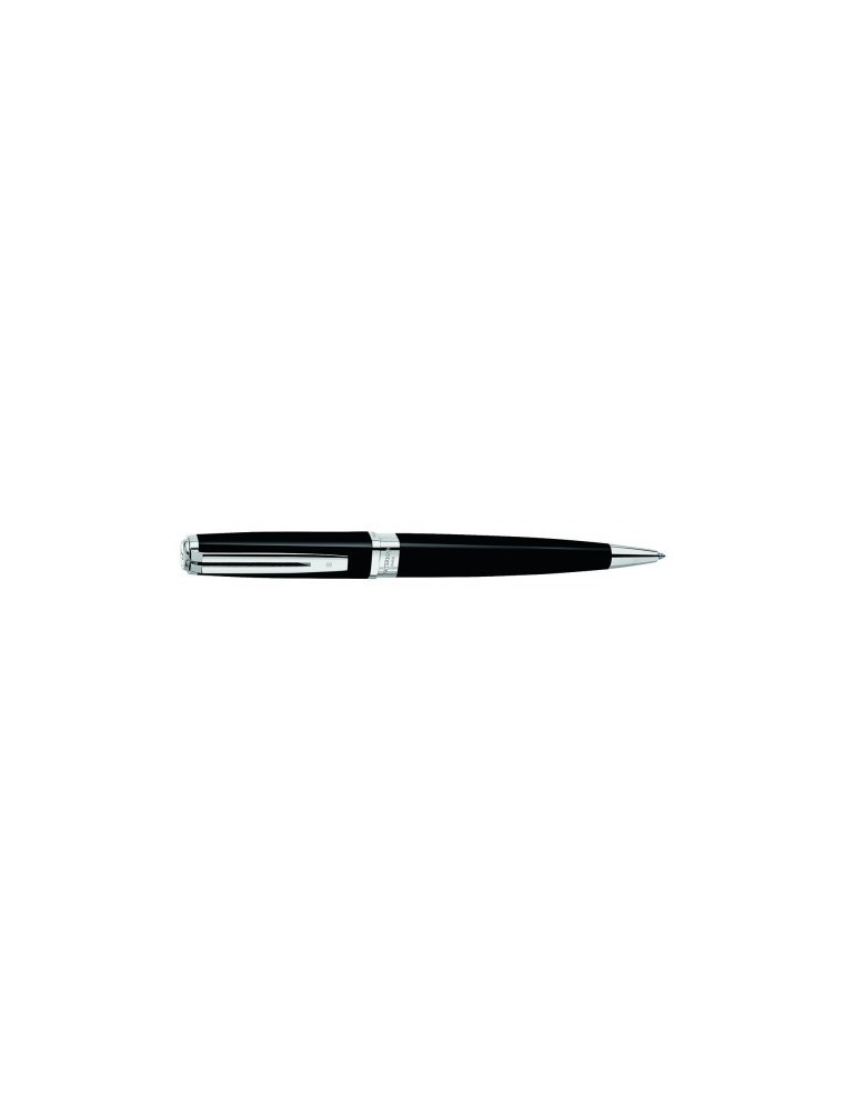 BOLIGRAFO VATERMAN EXCEPCIO NOCHE Y DIA NEGRO FOUNTAIN PEN ST ADORNADO EN PLATA.