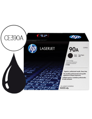 HP TONER NEGRO LASERJET M4555MFP - 90A