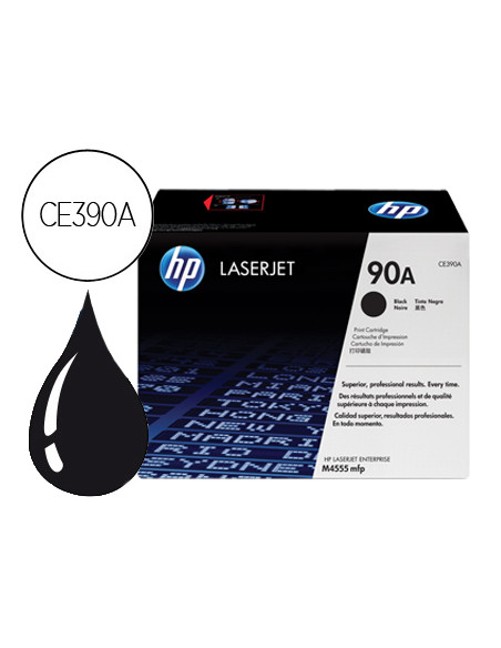 HP TONER NEGRO LASERJET M4555MFP - 90A