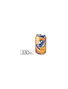 Refresco fanta naranja lata 330 ml