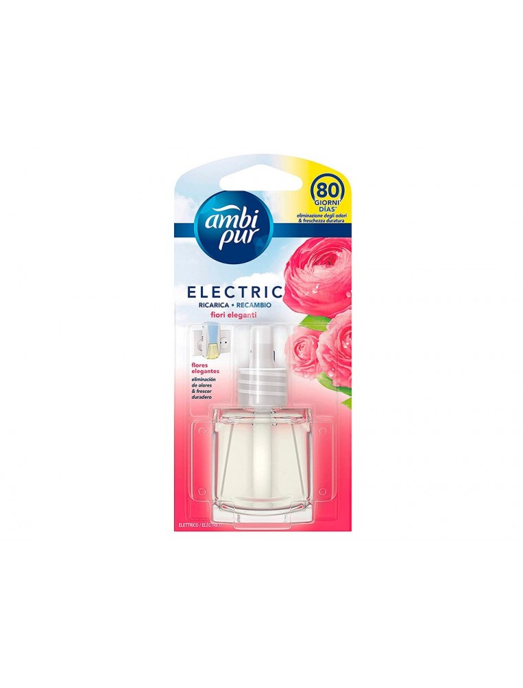 Ambientador ambipur electrico flores elegantes recambio 21,5ml