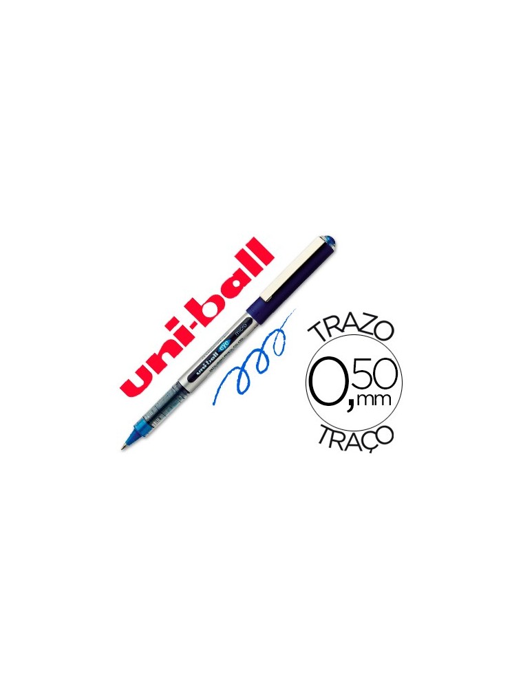 Rotulador uni-ball roller ub-150 micro eye azul 0,5 mm unidad