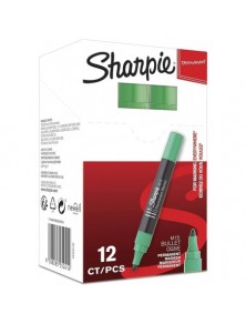 PAPERMATE MARCADOR PERMANENTE M15 PUNTA CONICA TRAZO 1.8 MM COLOR VERDE REF. S019264