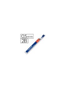 Minas staedtler mars micro grafito 0,5 mm 2b tubo con 12 unidades