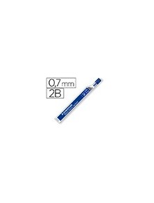 Minas staedtler mars micro grafito 0,7 mm 2b tubo con 12 unidades