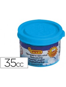 Tempera jovi 35 ml azul cyan