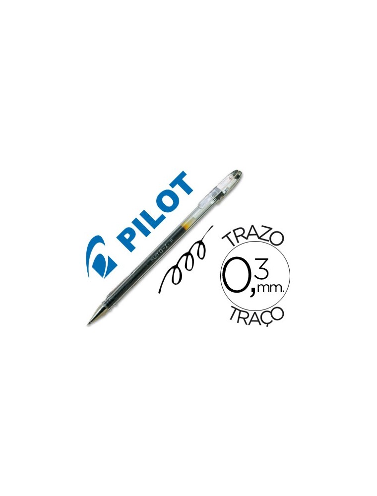 Boligrafo pilot g-1 negro tinta gel