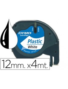 Cinta dymo plastico...