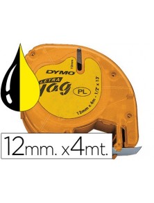 Cinta dymo 12mmx4mt...