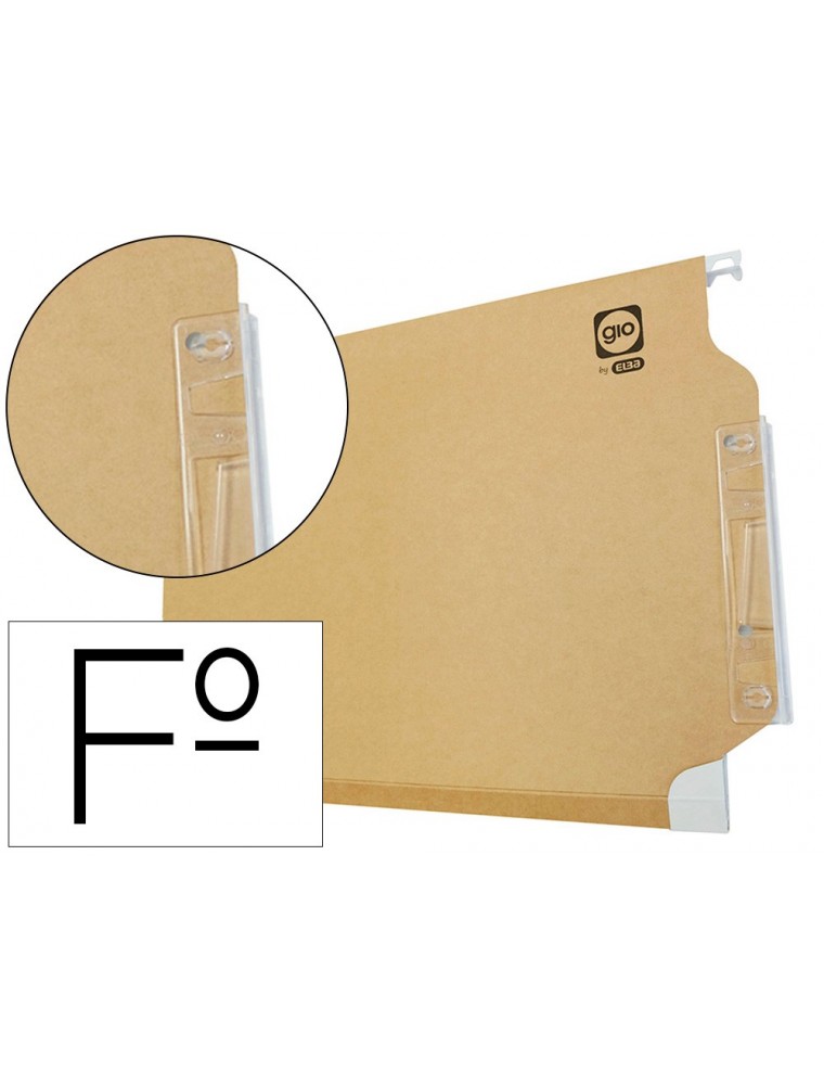 Carpeta colgante gio folio 50200 visor lateral -tamaño 365x275x355 mm