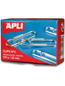 Clips niquelados