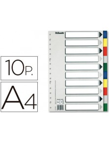 Separadors de plàstic DIN A4