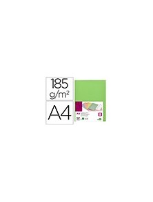 Subcarpeta liderpapel din a4 verde intenso 180gm2