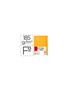 Subcarpeta liderpapel folio naranja intenso 180gm2